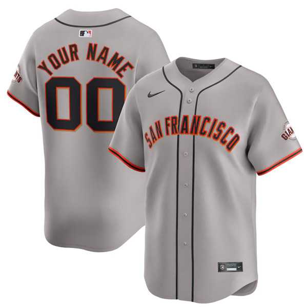 Men's San Francisco Giants Active Player Custom Gray Away Limited Baseball Stitched Jersey,We sell and wholesale Men's San Francisco Giants Active Player Custom Gray Away Limited Baseball Stitched Jersey on line form chian!